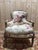 Bergère Chair with Louis Xvi Style Floral Fabric For Sale - Image 4 of 9