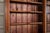 Large English Glazed Walnut Bookcase, 1870s For Sale - Image 17 of 18