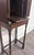 Brown Antique C. 1920 Tudor Revival Walnut Silver / Jewelry / Collector Cabinet For Sale - Image 8 of 12