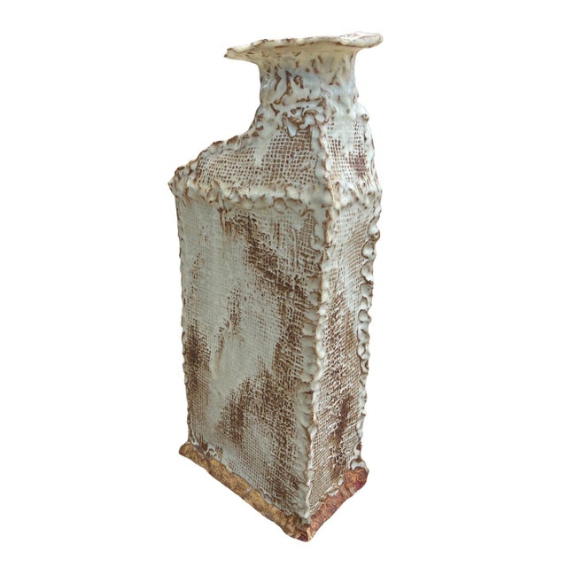 Mid-Century Modern 1969 Signed Studio Pottery Vase by L. Magee For Sale - Image 3 of 11