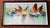 “Flamingos in Flight” | Large Abstract Flamingo Painting by Michael Moulton, 44” W For Sale - Image 9 of 12