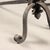 Black Andirons in Wrought Iron, Set of 2 For Sale - Image 8 of 11