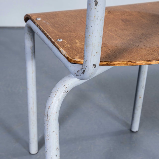 Large Stacking Dining Chairs from Mullca, 1950s, Set of 6 For Sale - Image 6 of 13