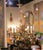 Metal Early 20th Century French Floral Porcelain and Crystal Five-Light Chandelier For Sale - Image 7 of 9