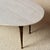 1950s French Marble Top With Brass Legs Coffee Table For Sale In Birmingham - Image 6 of 6
