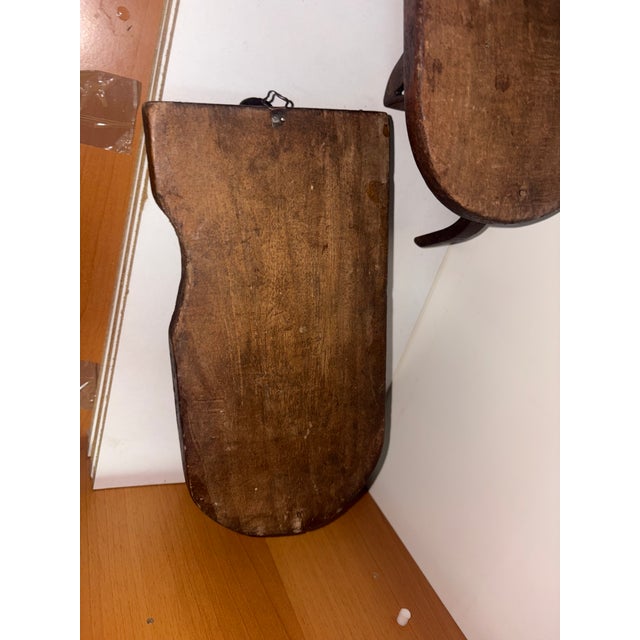 Wood Italian Wooden Shoemakers Items, 1950, Set of 2 For Sale - Image 7 of 8