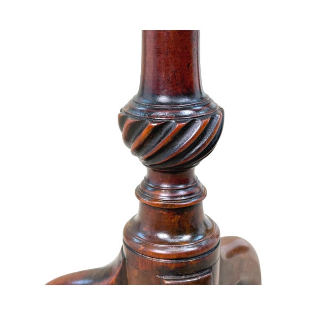 A Good Quality And Very Attractive 18th Century George III Period, Chippendale Mahogany Kettle Stand, Or Wine Table,...