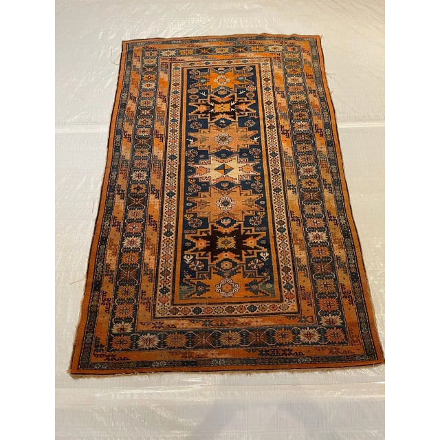 19th Century Tribal Persian Shirvan Rug For Sale - Image 4 of 4