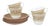 Mandarin Teacups with Saucers from Marianne Westman for Rörstrand, 1960s, Set of 8 For Sale