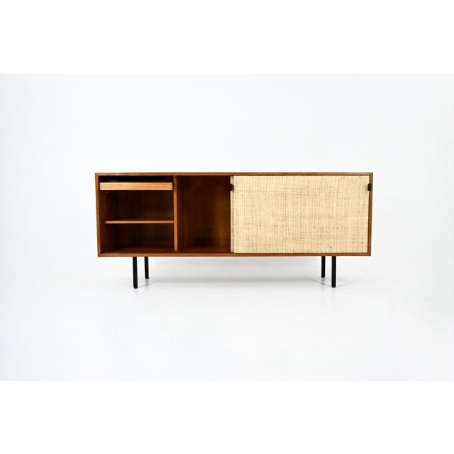 Tan Sideboard attributed to Florence Knoll Bassett for Knoll International, 1950s For Sale - Image 8 of 15
