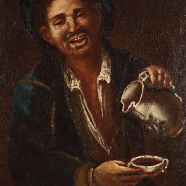 Follower of Giacomo Francesco Cipper, Portrait, Oil on Canvas, Framed For Sale - Image 3 of 13