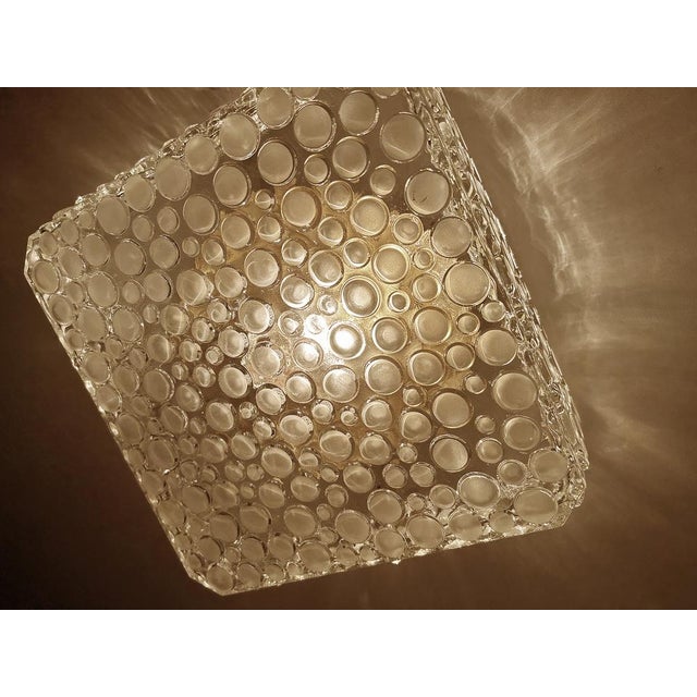 Vintage Bubble Glass Flush Mount from Erco, 1970s For Sale - Image 6 of 16