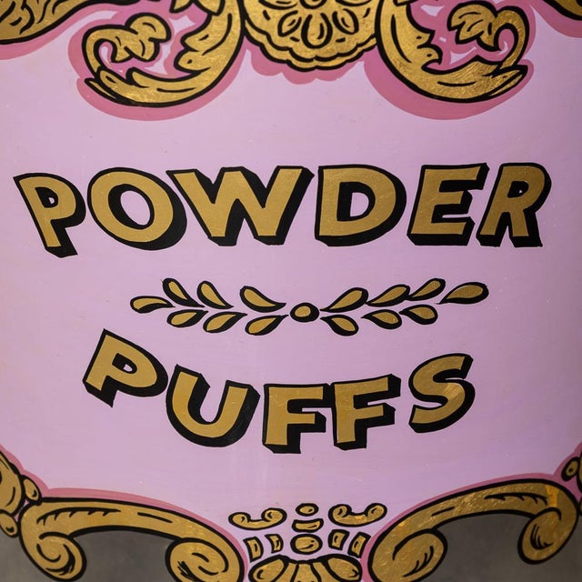 Victorian Hand-Blown Glass Apothecary Jar, 1900s For Sale - Image 3 of 11