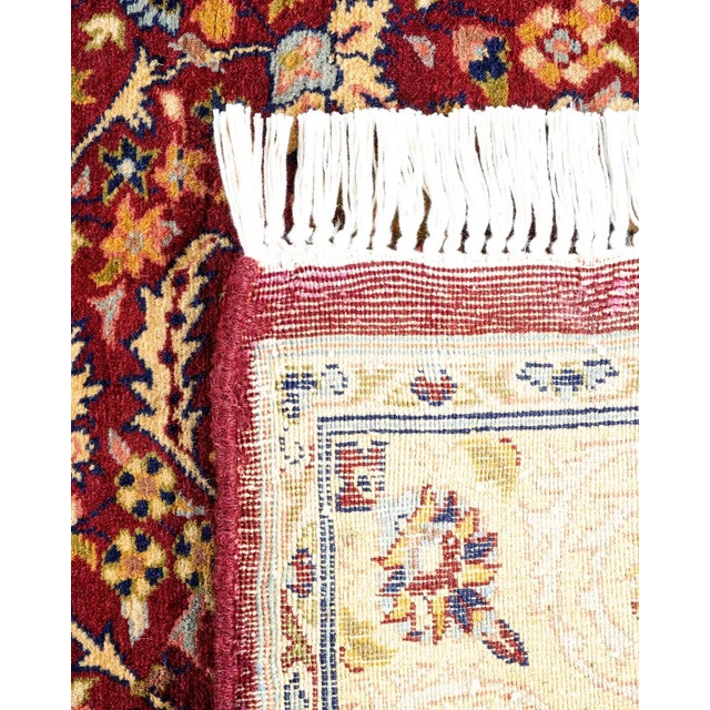 2000 - 2009 Mogul, One-of-a-Kind Hand-Knotted Area Rug - Red, 2' 8" x 10' 3" For Sale - Image 5 of 8