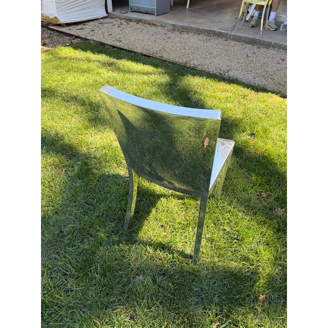 Philippe Starck for Emeco Hudson Polished Aluminum Chairs – Set of 2 Dining + 1 Bar Height For Sale - Image 10 of 17