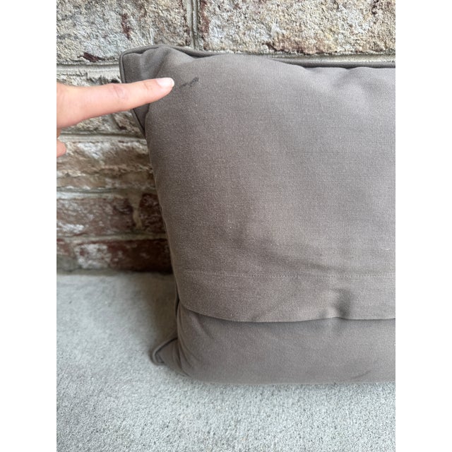 Vintage Embroidered Jean Francois Lesage Pillow With Numbers For Sale In New York - Image 6 of 10