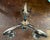 Mid Century 4 Arm Silver Plate Bauhaus Candle Holder - Attributed to William Wagenfeld for WMF For Sale In New York - Image 6 of 7