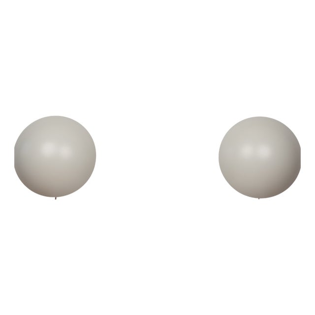 Vintage Danish PH Hat Wall Lamps by Poul Henningsen for Louis Poulsen, 1961, Set of 2 For Sale