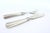 Embossed Silver Cheese Knife and Fork, Set of 2 For Sale - Image 3 of 5