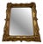 Neoclassical Empire Style Gilt Gesso Rectangular Wall Mirror For Sale