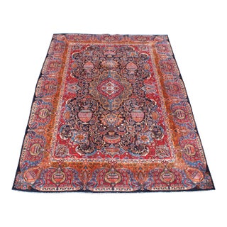 Antique Persian Wool Area Rug For Sale