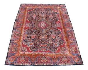 Antique Persian Wool Area Rug
