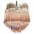 Murano Pink Glass Chandeliers, 1990s For Sale