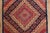 Textile 1970s Vintage Handmade Wool Cotton Red Runner Rug For Sale - Image 7 of 11