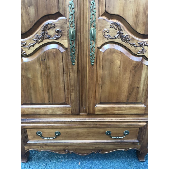 Ethan Allen Legacy Country French Armoire Chairish
