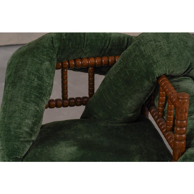 Vintage Bobbin Chairs from Corina Olaru, Holland, 1930s, Set of 2 For Sale - Image 11 of 12