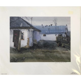 “Shepherds Cottage” Original Giclée Print Hand Signed by Artist For Sale