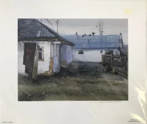 “Shepherds Cottage” Original Giclée Print Hand Signed by Artist
