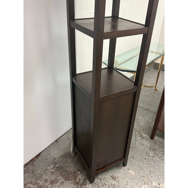 2010s Crate & Barrel Madison Wine Tower For Sale - Image 5 of 12