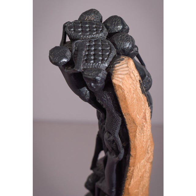 African Figural Post Carving For Sale - Image 14 of 16