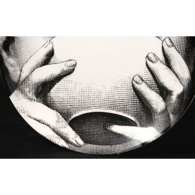 Fornasetti Porcelain Themes & Variation Plate, Pattern 191 For Sale In Philadelphia - Image 6 of 8