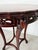 Vintage Regency Style Carved Mahogany Ram Head Accent Table For Sale - Image 13 of 18