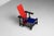 Red and Blue Chair attributed to Gerrit Thomas Rietveld for Gerard VS Groenekan 1975 For Sale - Image 11 of 18