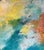 This large abstract painting titled Sea Between has a beautiful bright color palette. The palette consists of a wide array...