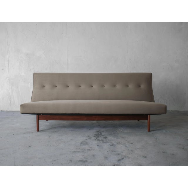 Mid-Century Modern Mid Century Jens Risom Model 250 Armless Sofa - 2 Available For Sale - Image 3 of 8