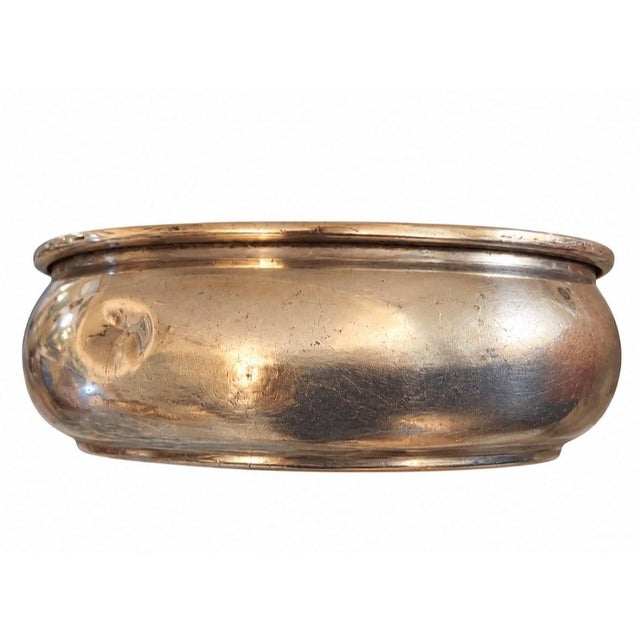 Mid 20th Century Vintage International Silver Porringer Bowl For Sale - Image 5 of 5