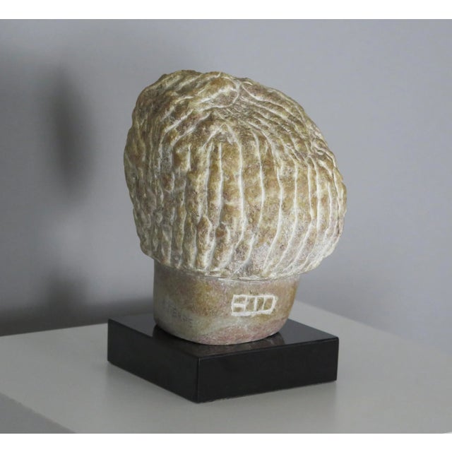 Stone Vintage Greek Stone Mythological Figural Sculpture For Sale - Image 7 of 8