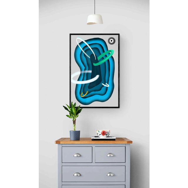 Contemporary Sumit Mehndiratta, Too Many Piercings, India, 2021, Archival Pigment Ink Print on Canvas For Sale - Image 3 of 4