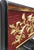 Traditional LaBarge Mirrors of Michigan Red Velvet With Gold Gilded Birds Mirror For Sale - Image 3 of 10