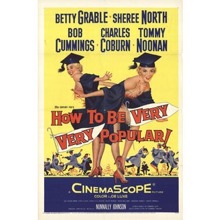 1955 How to Be Very Very Popular Poster For Sale