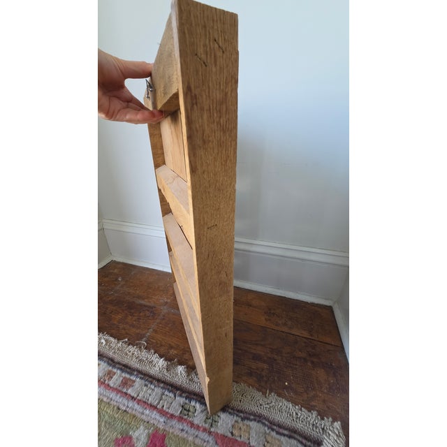 Vintage Wooden Champagne Riddling Rack With Taittinger Lettering For Sale - Image 10 of 15