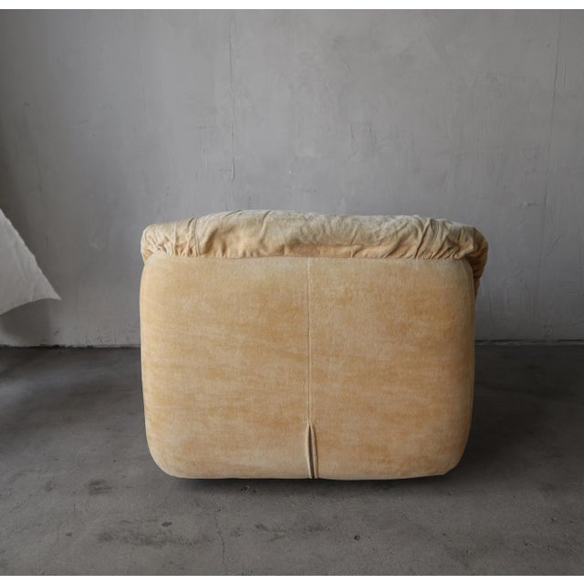 Post Modern 5 Piece Modular Scoop Chair Sofa For Sale - Image 9 of 9