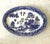 Early 20th Century Large Blue Willow Platter Early 20th Century Japan For Sale - Image 5 of 5