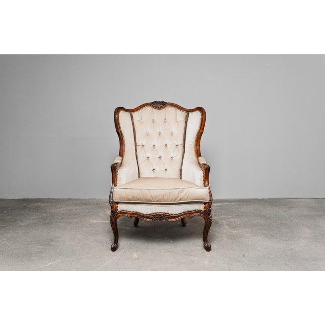 Baroque Style Armchair, 20th Century For Sale - Image 9 of 18
