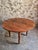 Brown Antique French Round Walnut Dining Table, 1890s For Sale - Image 8 of 18