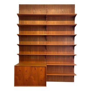 Mid-Century Modern Danish Teak Regal System from Poul Cadovius, 1960s, Set of 15 For Sale